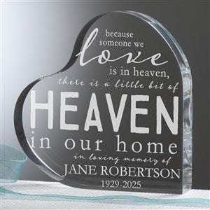 Heaven In Our Home Personalized Memorial Keepsake - 16026