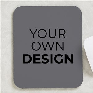 Design Your Own Personalized Vertical Mouse Pad - Grey - 16069-G