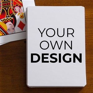 Design Your Own Custom Playing Cards- White - 16139