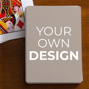 Design Your Own Custom Playing Cards- Tan - 16139-T