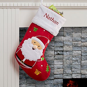 Personalized Christmas Stockings - Santa Claus - 16275-S