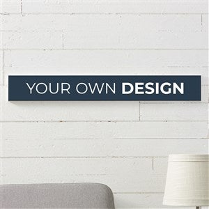 Design Your Own Personalized Wooden Sign- Navy Blue - 16443-NB