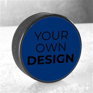 Design Your Own Personalized Hockey Puck- Blue - 16527-BL