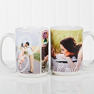 You  I Personalized Photo Coffee Mug 15 oz- White - 16547-L