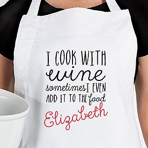 Personalized Kitchen Aprons - Sassy Cook - 16714-A