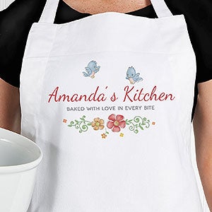 Precious Moments® Floral Personalized Apron - 16926-A