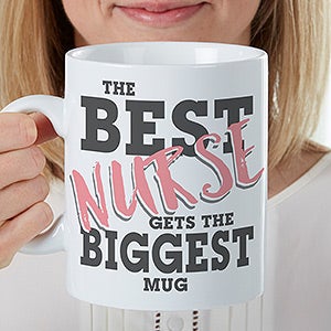 The Best... Personalized 30oz. Oversized Coffee Mug - 16949