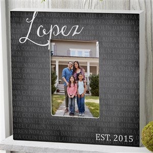 Together Forever Personalized Family 4x6 Box Frame - Vertical - 17097-BV