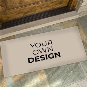 Design Your Own Tan Colored Oversized Doormat - 17100-Tan