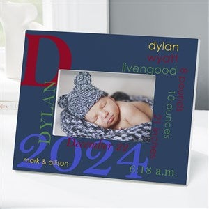 All About Baby For Him Personalized Frame-4x6 Tabletop - 17204