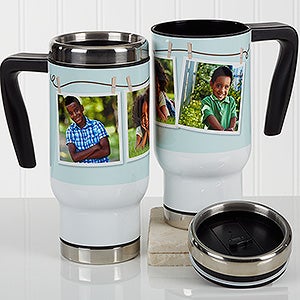 Travel Photo Mug, Travel Collage Mug