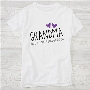 Grandma Established Personalized Hanes® Ladies Fitted Tee - 17305-FT