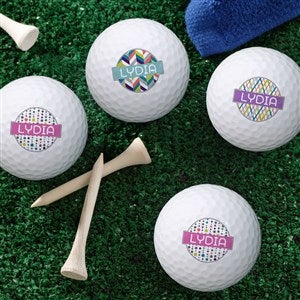 Sassy Lady Personalized Golf Ball Set of 12 - Non Branded - 17322-B12