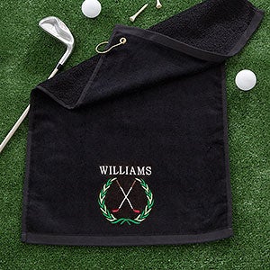 Performance Golf Crest Personalized Golf Towel - 17326