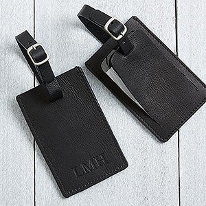 MDS Inc :: New Products :: DEBOSSING & HOT STAMP Genuine Leather Luggage  Tag.