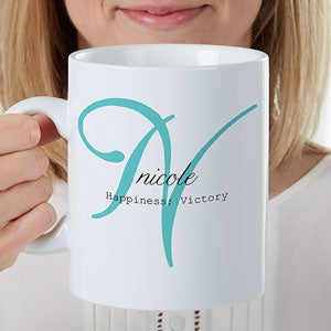 Name Meaning Personalized 30oz. Oversized Coffee Mug - 17338