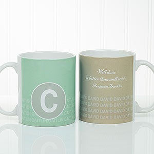 Custom Quote Coffee Mug - 11 oz White - 17556-S