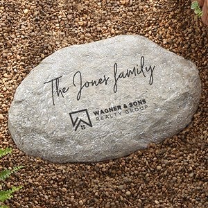 Personalized Logo Garden Small Stone - 17564-S