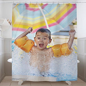 Personalized Photo Shower Curtain - 17582