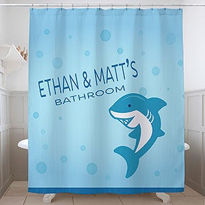Sea Creatures Personalized Shower Curtain - 17583