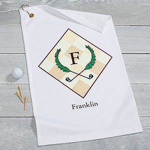 Golf Pro Personalized Golf Towel - 17618
