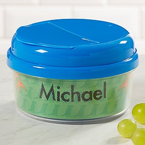 Customized Snack Cups With Lids for Boys - 4 Designs - 17672-SB