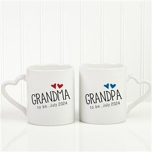 Grandparent Established Personalized Mug 2pc Set - 17713