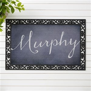 Personalized Family Name Doormat - Together Forever - 17791-M