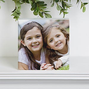 Personalized Photo Shelf Blocks- 5quot;x 5quot; - 17797