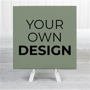 Design Your Own Personalized 8quot; x 8quot; Canvas Print- Sage Green - 17807-SG