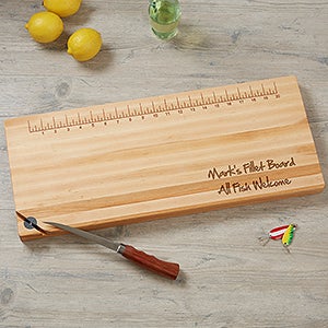 Personalized Maple Fillet Board - 18044