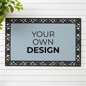 Design Your Own Personalized Doormat - Slate Blue - 18113-SB