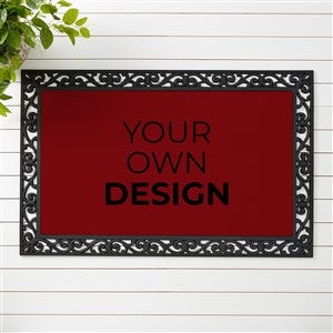 Design Your Own Personalized Doormat - Burgundy - 18113-BU