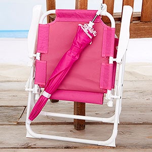 Children's beach best sale chairs personalized