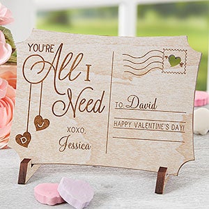 You're All I Need Personalized Jewelry Box