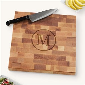 Personalized Classic 16x18 Butcher Block Cutting Board - 18335-N