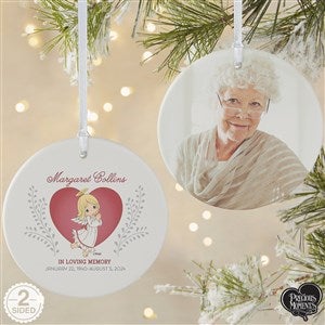 Precious Moments® Personalized Memorial Christmas Ornament-3.75 Matte - 18480-2L
