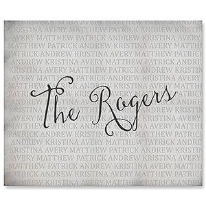 Together Forever Personalized Area Rug - 2.5x4