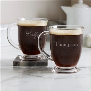 Personalized 10.5 oz. Libbey Irish Coffee Mugs