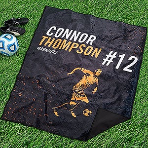 Sports Enthusiast Personalized Picnic Blanket - 18576