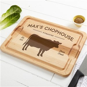 Farmhouse Kitchen Personalized Oversized Hardwood Cutting Board- 18x24 - 18598-XXL