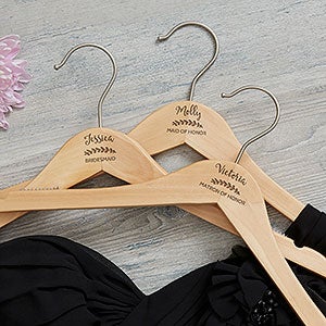 Personalised Engraved Coat Hangers, Clothes Hanger, Wood Cedar Wood,  Groomsman Hanger, Hanger for Men, Luxury Solid Wood 