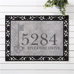 Personalized Doormat 18x27 - Home Address - 18745