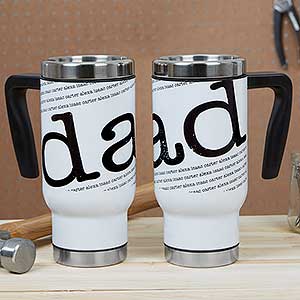 Our Special Guy Personalized 14 oz. Commuter Travel Mug - 18771