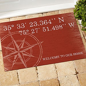 Personalized Framed Doormat – Up to 3 Letters