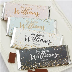 Sparkling Love Personalized Wedding Candy Bar Wrappers - 18920