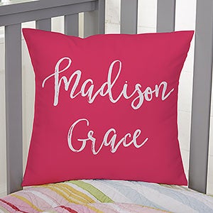 Personalized 14quot; Kids Throw Pillow - Write Your Own - 19124-S