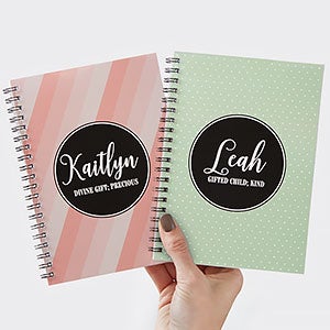 Name Meaning Personalized Mini Journals- Set of 2 - 19218