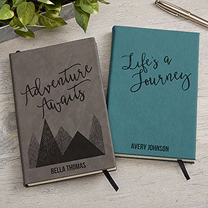 Personalized 'Comrades in Life, Love & Adventures Travel Journal' - Un