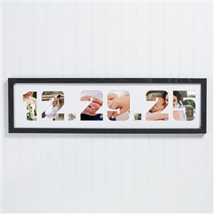 Wedding Date Photo Collage Picture Frame - 19417